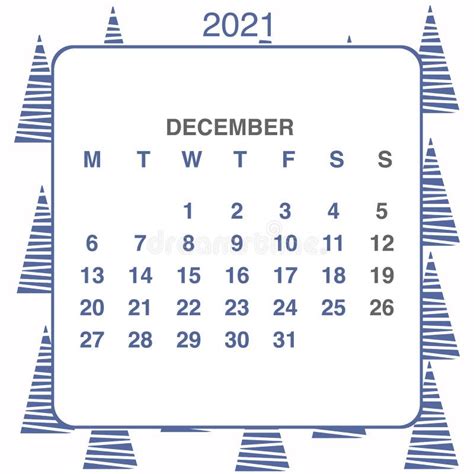 Design Calendar 2021 Year In Trendy Ornamental Style Stationery