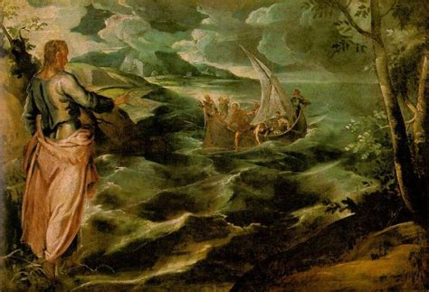 Cristo En El Mar De Galilea Mar De Galilea Arte Espiritual Galería