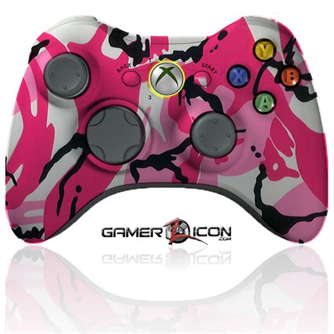 Xbox 360 Modded Controller Pink Camo Your Leader For