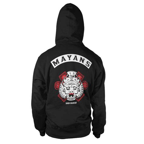 Officially Licensed Sons Of Anarchy Los Mayans Hoodie S 5xl Etsy