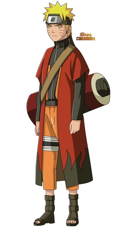 Naruto Shippudennaruto Uzumaki Sage Mode By Iennidesign On