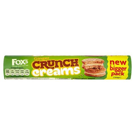 Fox Ginger Crunch Creams 200g Little Taste Of Home