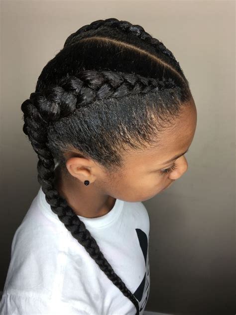 Two braids are better than one, don't you think so? Goddess Braids Hairstyles, Pictures of Goddess Braids for ...