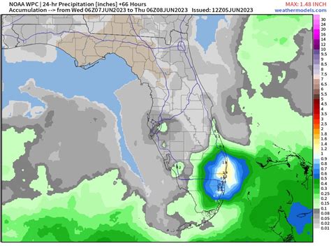 Mike S Weather Page On Twitter Looks Like A Surge Of Moisture Moves Up Into Lower Florida