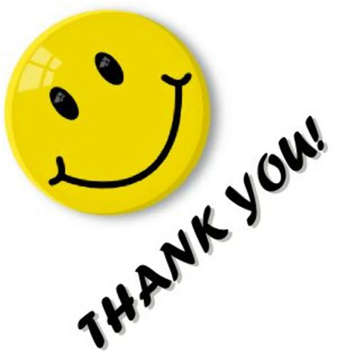 Download High Quality Smiley Face Clip Art Thank You Transparent Png