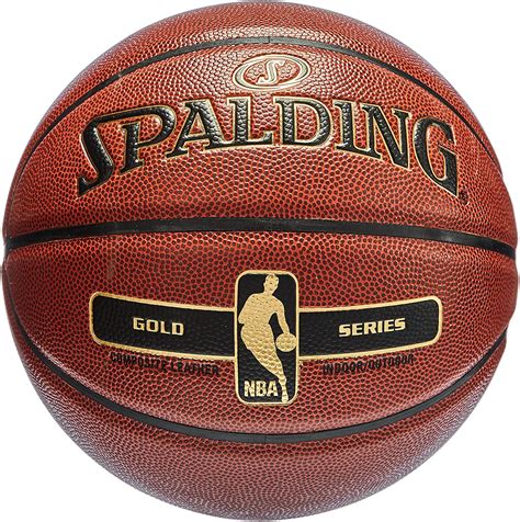Spalding Nba Gold Basketball Ball Amazonde Sport And Freizeit