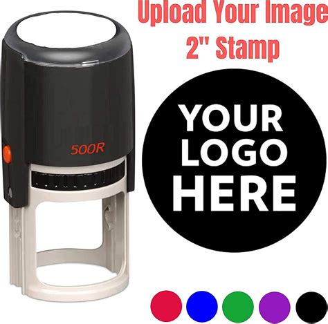 2 Logo Stamp Custom Stamp Personalized Business Stamp