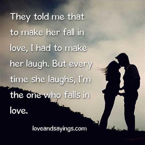 Here are 30 corny quotes about love to tell someone just how much they mean to you and make them laugh. I Had To Make Her Laugh - Love and Sayings