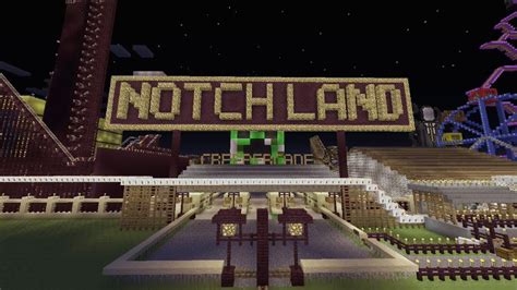Minecraft Xbox Notch Land Creepercade Part 1 Youtube