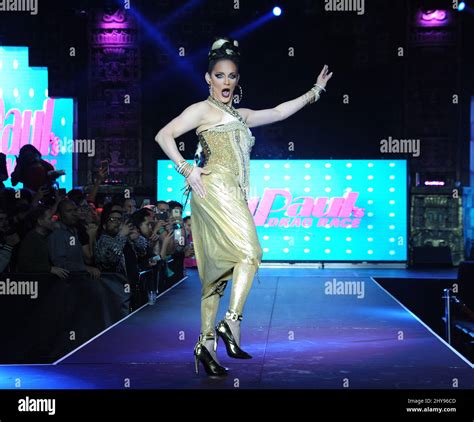 Cynthia Lee Fontaine During Rupauls Drag Race Season 8 Premiere Party
