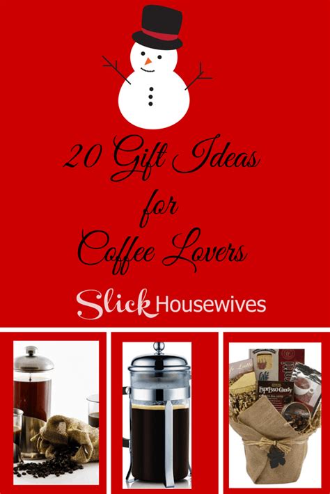 We've consulted our resident males and sourced a cracking range of prezzies they'd love to receive. 20 Gift Ideas for Coffee Lovers