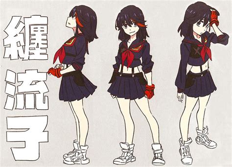 Ryuko Matoi By Sushio Kill La Kill Kill La Kill Kill La Kill Art Character Design