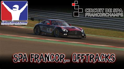 Iracing Spa Francor Offtracks Youtube