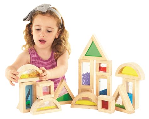 Sensory Wooden Blocks | Sensory blocks, Building blocks ...