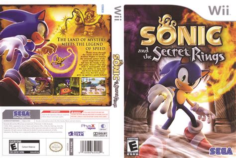 Nintendo Wii Games Sonic And The Secret Rings Game Sonic Wii Games