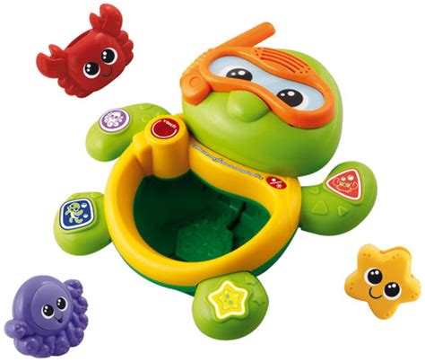 Vtech Jouets Bain Marine Ma Tortue Comptines Jouet Pour Le Bain