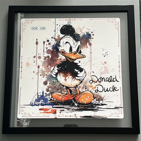 Donald Duck Disney 100th Anniversary Limited Edition Art Card Big One