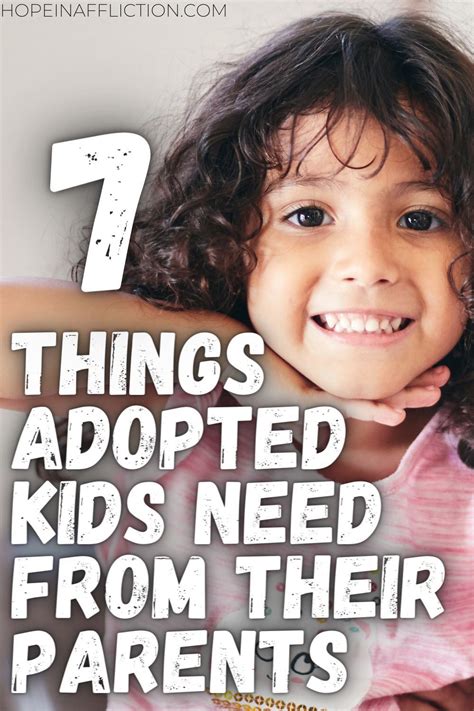 Parenting Adopted Children What Adopted Kids Need Most — Hope In