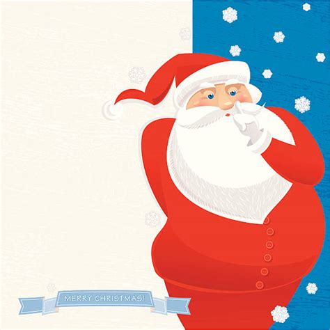 Secret Santa Illustrations Royalty Free Vector Graphics