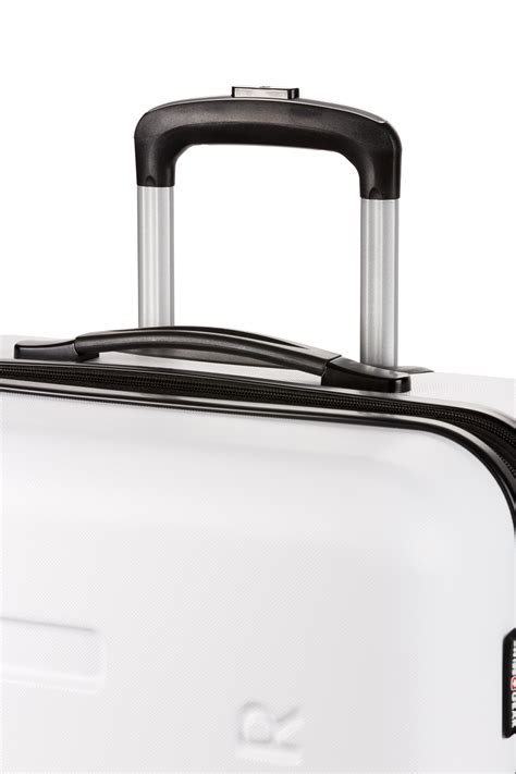 Swissgear 7366 23 Expandable Hardside Spinner Luggage White