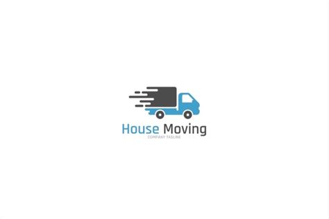 Home House Moving Service Logo Creative Logo Templates Creative Market