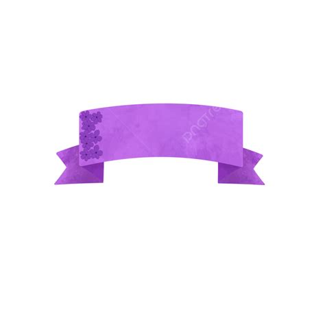 Cute Purple Ribbon Banner Ribbon Banner Purple Ribbon Purple Png
