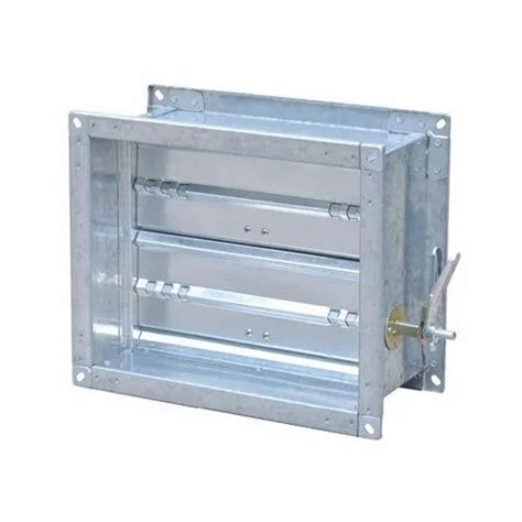Manually Operated Duct Damper Shape Rectangular At Rs 550square Feet