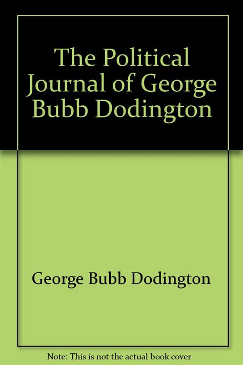 The Political Journal Of George Bubb Dodington Carswell John