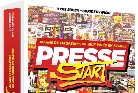 Presse Start Un Livre Sur La Presse Du Jeu Vidéo Chez Omaké Books Le