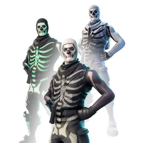 Skull Trooper And Skull Ranger Halloween Fortnite Skins In Todays Item