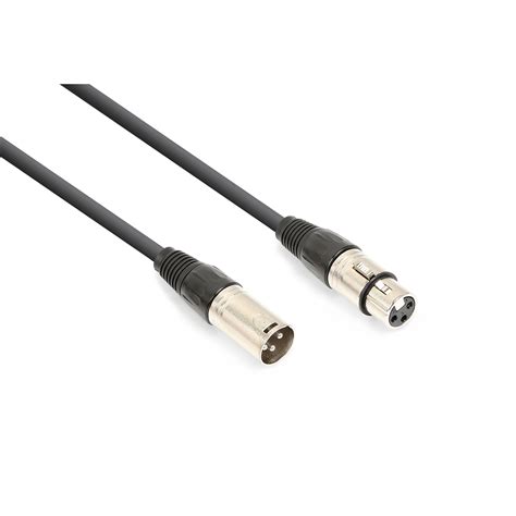 In stock and ready to ship. Vonyx 177.793 3-Pin XLR Male - XLR Female DMX Cable 6m
