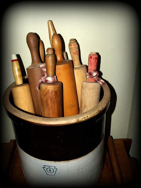Rolling Pin Collection Rolling Pin Display Charming Kitchen Vintage