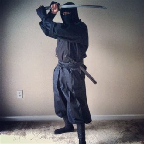 Authentic Style Shinobi Shozoku Ninja Uniform W Hakama Heavyweight Kobudo Mart