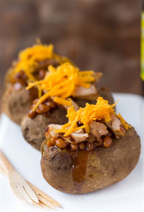 The texture of the potato will vary. Stuffed Baked Potatoes