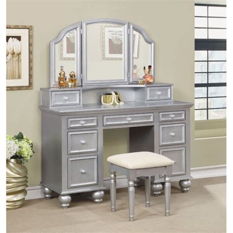 Vanity set with mirror has a lot of advantages. Anthonyson Transitional Vanity Set with Mirror & Reviews ...
