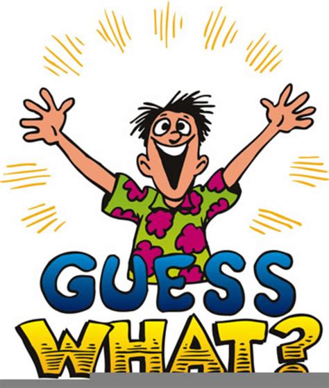 Take A Guess Clipart Free Images At Vector Clip Art