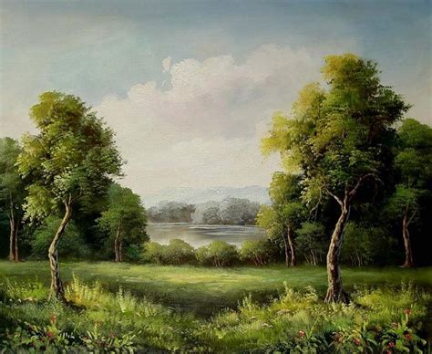 Classical Landscape Oil Painting 034 Landscape Painting Day Day