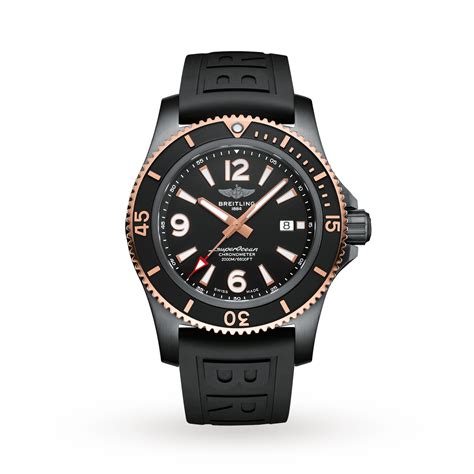 Breitling Superocean Automatic 46 Black Steel U17368221b1s1 Watches
