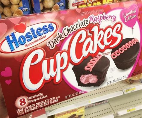 Dark Chocolate Raspberry Cupcakes Hostess Cakes Yogurt Snacks