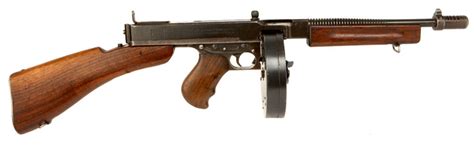 Super Rare Wwii British Issued Thompson M1928 Allied Deactivated Guns