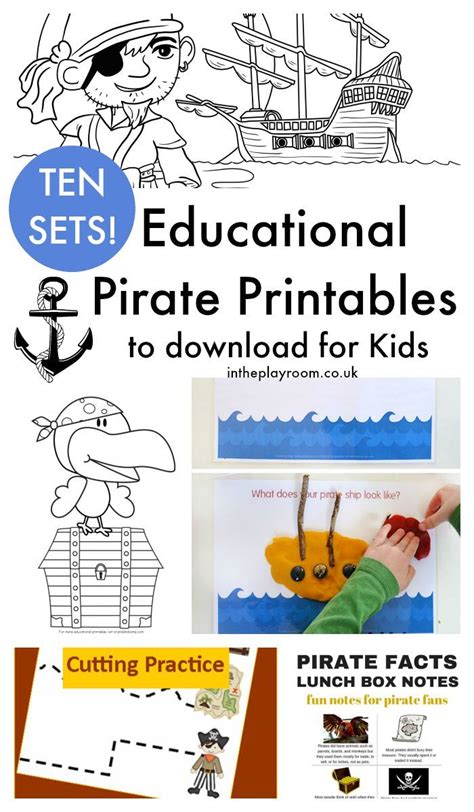 13 Fun Pirate Crafts For Kids And 10 Pirate Printables