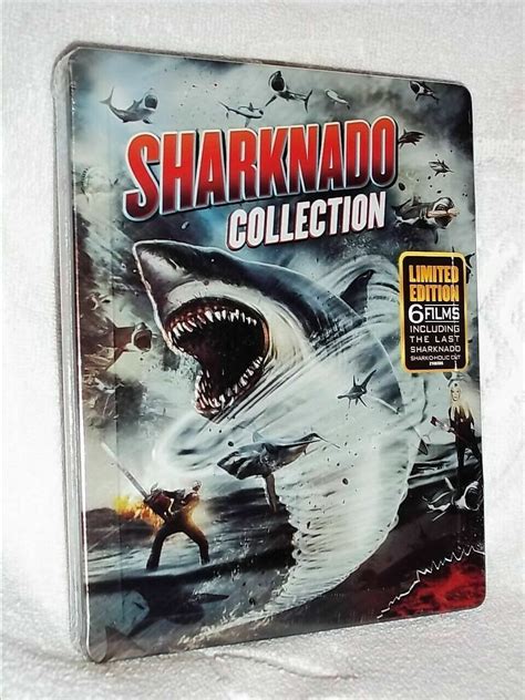 Sharknado Collection 6 Film Blu Ray 2019 2 Disc Steel Book Comedy Horror 767685159590 Ebay
