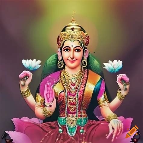 Image Of The Goddess Lakshmi