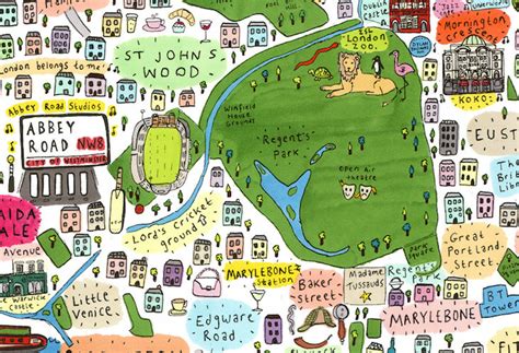 Spot Your Part Of Town On This Map Of London Londonist