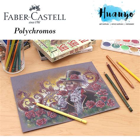 faber castell polychromos artist colour pencil white