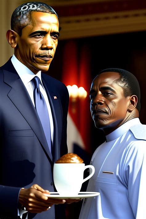 Lexica Obama And Babangida Having Coffee