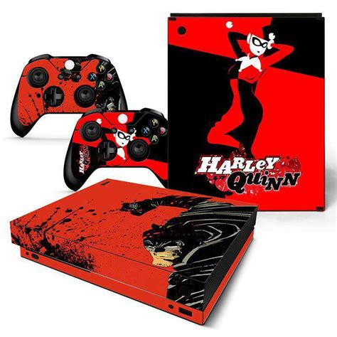 Harley Quinn Xbox One X Skin Sticker Cover