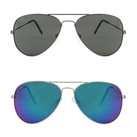 buy zyaden combo of two aviator and aviator sunglasses combo 1858 at