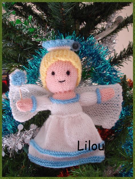 5 étoiles sur 5 (22) 22 avis. Un ange de Noël au tricot - Fils de Lilou - tricot ...