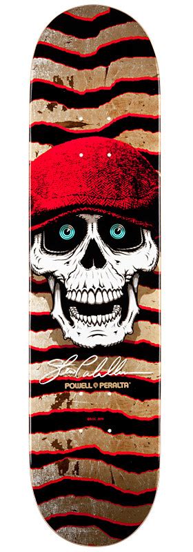 Powell Peralta Pro Steve Caballero Hooligan Skateboard Deck 7 75 X 31